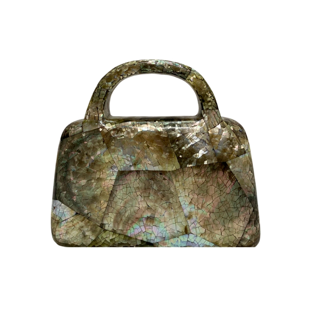 SERPUI Bag Pandora Blacklip in Mother of Pearl